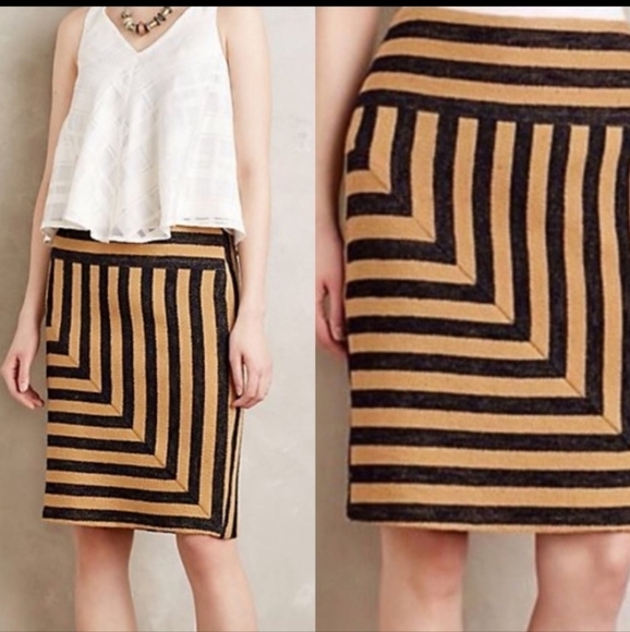 Eva Franco Dresses & Skirts - Eva Franco Anthropologie Angler Pencil Skirt size 6